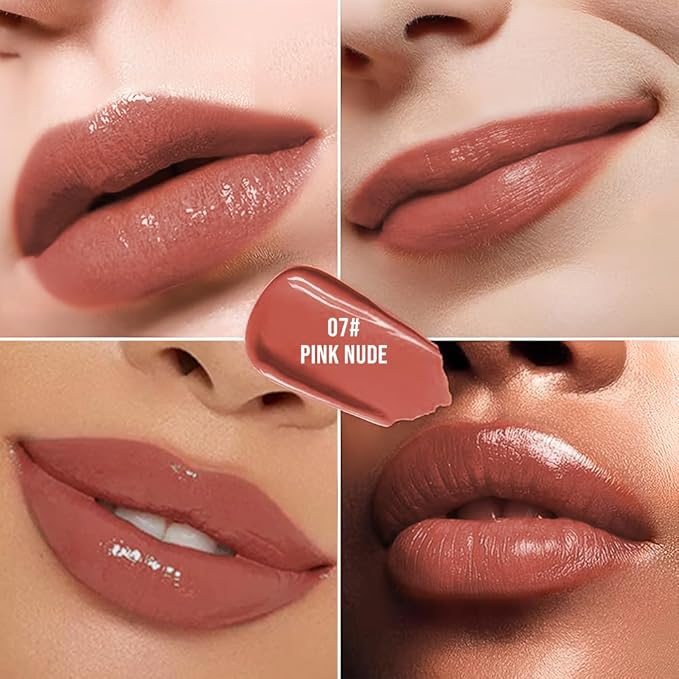 Lip Stain - Wipe-Off &Peel Off Lip Color | Waterproof, Long Lasting, Transfer-Resistant, Smudge-Proof Lip Tint | Easy Wipe Finish, High Pigment | All-Day Vibrant Kiss-Proof Lip Stain, Muted Terracotta