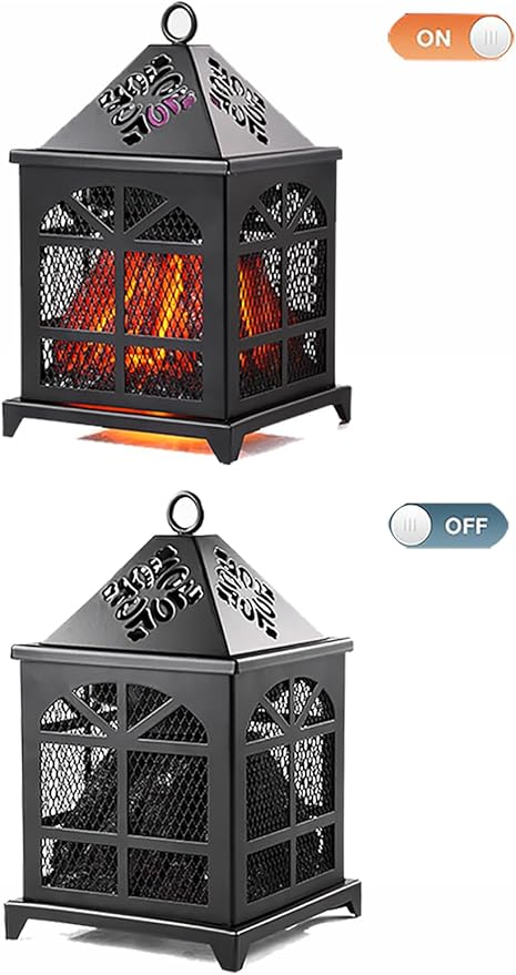 Dicimi Electric Wax Melter, House Shape Warmer, Creates Cozy Campfire Ambiance, 18W Energy-Saving, for Wax Cubes & Oils, Matte Black Farmhouse Home Decor