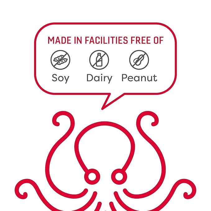 Octonuts Sea Salt Almonds – 12 Individually Wrapped Snack Packs (1oz Each), Healthy Snacks for Adults and Kids, Non-GMO, Keto and Gluten-Free, Roasted in Cold Pressed Olive Oil