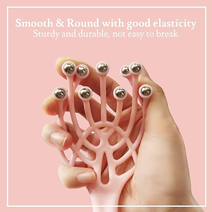 GSHOW Head Scalp Massager Hair Scratcher Massage Comb Portable Scalp Stress Relax Tool