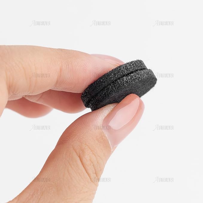 AUEAR, 100 Pack Black 22mm Replacement Refill Pads Felt Pad for Essential Oil Diffuser
