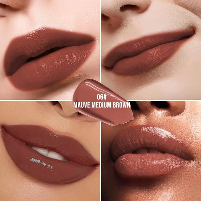 Lip Stain - Wipe-Off &Peel Off Lip Color | Waterproof, Long Lasting, Transfer-Resistant, Smudge-Proof Lip Tint | Easy Wipe Finish, High Pigment | All-Day Vibrant Kiss-Proof Lip Stain, Muted Terracotta