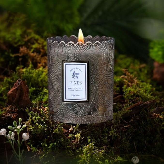 Father's Day, Valentine's Day & Christmas Candles, Natural Soy, 8.1 oz, 60 Hrs, French Cedar