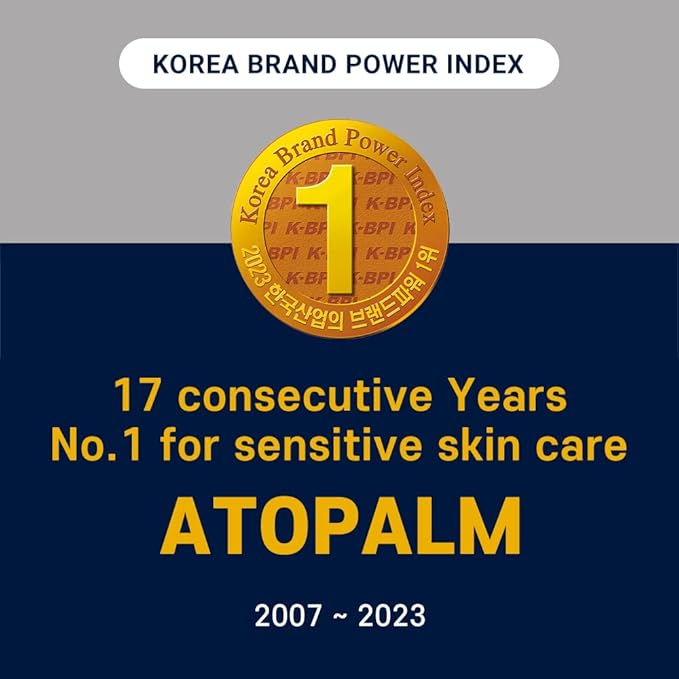 ATOPALM Soothing Gel Lotion 4 Fl Oz, Cooling and Calming Moisturizer for Sensitive, Eczema Prone, Heat Rash Skin, Redness Relief, Lightweight Mild Face and Body Lotion for Baby, Korean Skincare