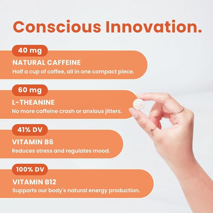 NeuroGum Energy Caffeine Gum (90 Pieces) - Sugar Free with L-theanine + Natural Caffeine + Vitamin B12 & B6 - Nootropic Energy & Focus Supplement for Women & Men - Keto & Vegan, Cinnamon Flavor