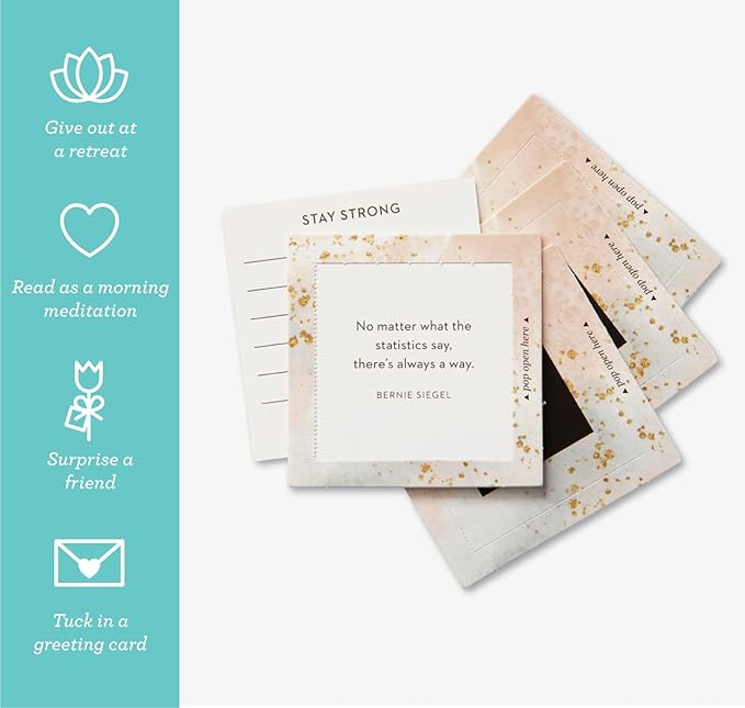 Compendium ThoughtFulls Pop-Open Cards — Hope — 30 Pop-Open Cards, Each with a Different Inspiring Message Inside