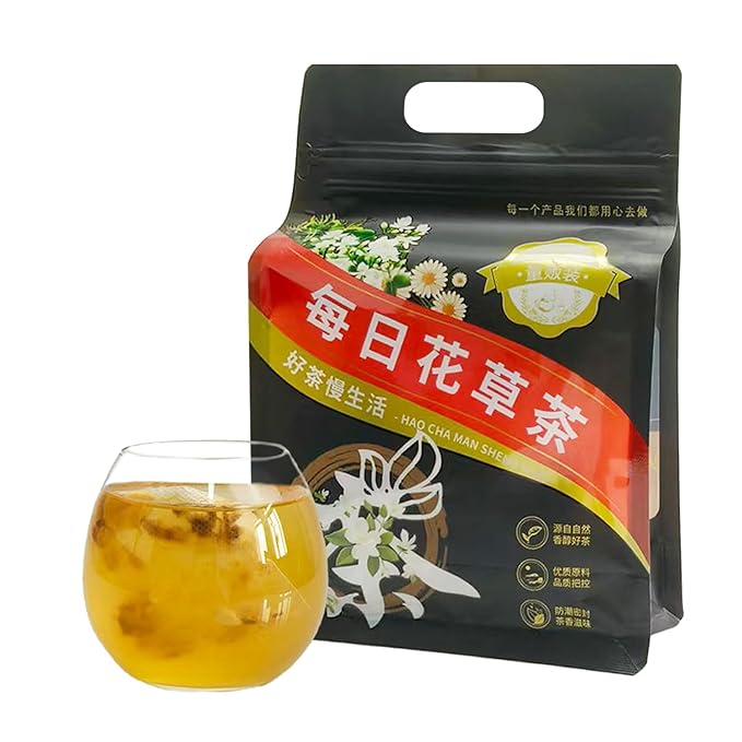 Dried Tangerine Peel Rohan Fruit Clear Lung Tea For Lung Cleansing And Respiratory Support, No Flavoring, No Additives, And Caffeine-Free. (1 Pack/25 Bags）