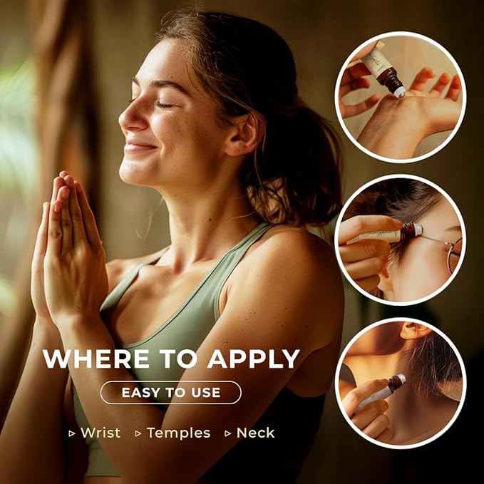 Gya Labs Eucalyptus Essential Oil Roll On - 0.34 Fl Oz - Travel Size Roller for Camping, Skin, Aromatherapy Relief, Convenience