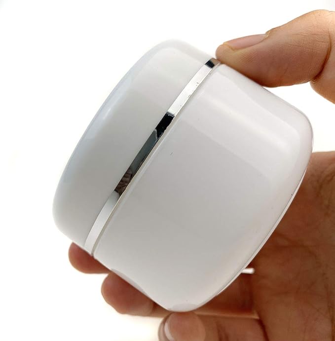 6PCS White Plastic Creams Jar with Inner Liners and Lid Empty Refillable Cosmetic Face Lotions Ointments Bottles Containers Lip Balm Storage Scrub Lotions Dispenser Jars Pots(250ML/8.45OZ)