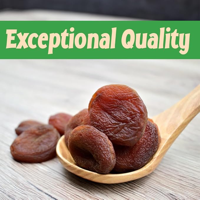 Sincerely Nuts – Organic Dried Turkish Apricots | Five LB Bag | Healthy Pitted Apricot Fruit | Raw Vegan Snack | Dehydrated and Unsulfured | Sweet Gourmet Snacking Food | Kosher and Gluten Free