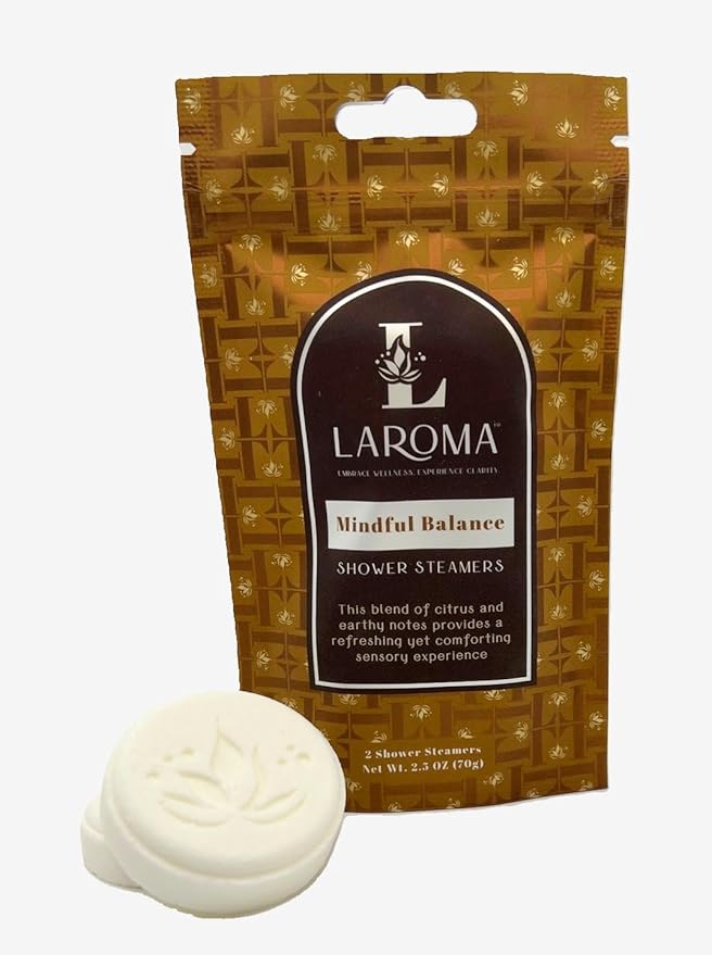 Laroma Shower Steamers, Hand-Crafted in The USA, 5 Pack Combo, 10 Steamers in 5 Unique Scents