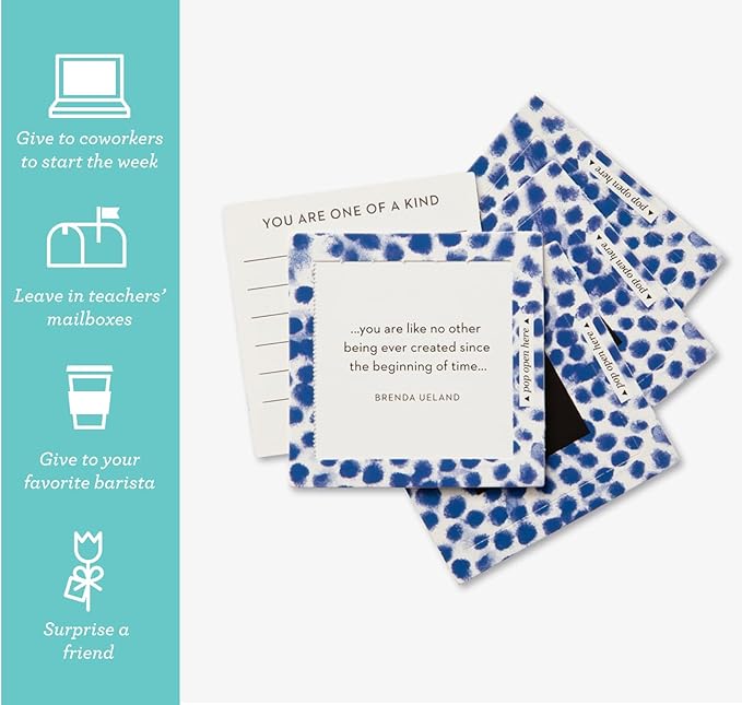 Compendium ThoughtFulls Pop-Open Cards — You Matter — 30 Pop-Open Cards, Each with a Different Inspiring Message Inside