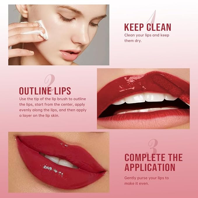 Lip Stain - Wipe-Off &Peel Off Lip Color | Waterproof, Long Lasting, Transfer-Resistant, Smudge-Proof Lip Tint | Easy Wipe Finish, High Pigment | All-Day Vibrant Kiss-Proof Lip Stain, Muted Terracotta