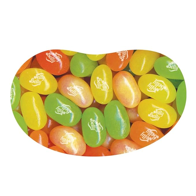 Jelly Belly Sunkist Citrus Mix Assorted Jelly Beans - 1 Pound (16 Ounces) Resealable Bag - Genuine, Official, Straight from the Source