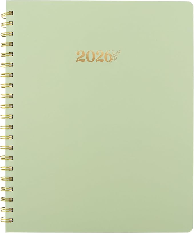 Cambridge 2026 Planner, Weekly & Monthly, 8.5" x 11", Large, Pen+Pillar, Garden Rose (PP23-905-26)