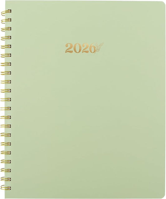 Cambridge 2026 Planner, Weekly & Monthly, 8.5" x 11", Large, Pen+Pillar, Garden Rose (PP23-905-26)