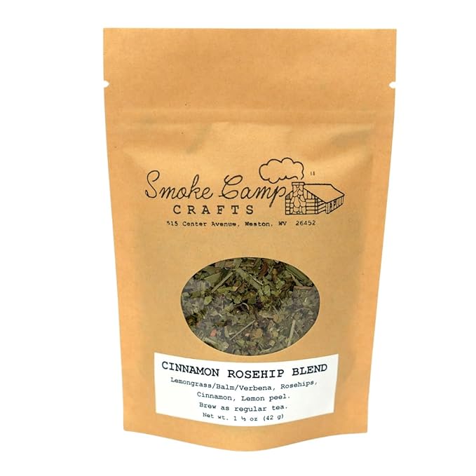 Smoke Camp Crafts Herbal Tea Blend - Cinnamon Rosehip Tea, 1 1/2 oz (42 g)