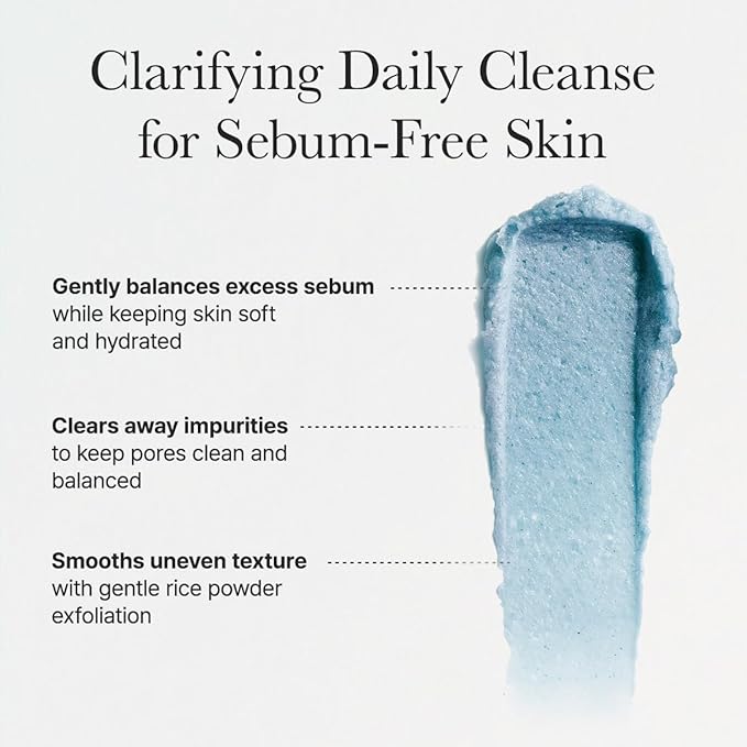 ARENCIA Hyssop Brightening & Deep-Cleansing Face Scrub & Exfoliator - for All Skin Types, Acne-Prone Skin & Blackheads (4.23oz)