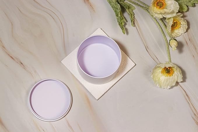 Aroparc White Candle Tins - 8oz, 24 Piece, Straight Sided Bulk Candle Containers for Candle Making Supplies