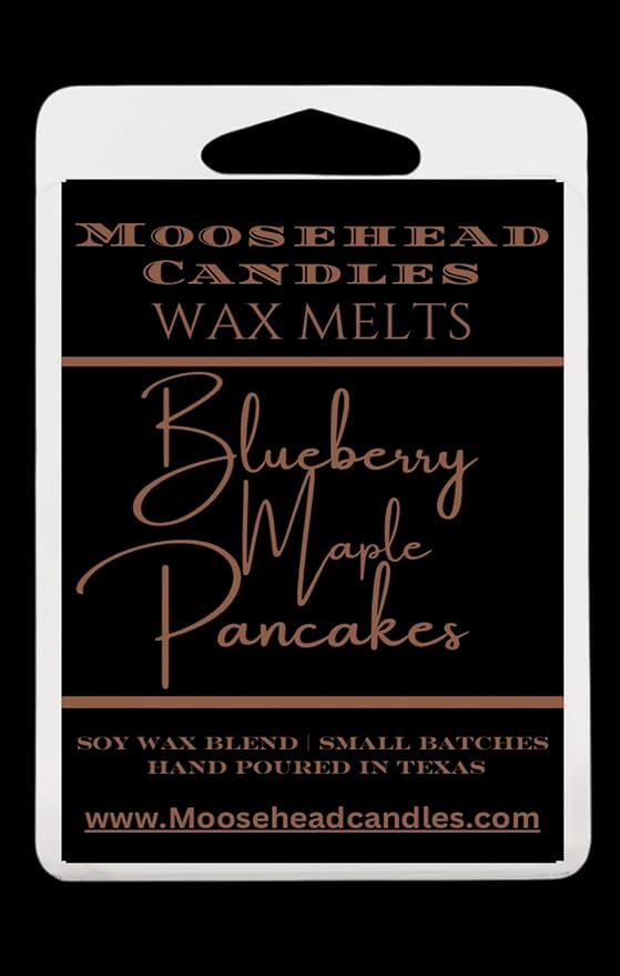 Blueberry Maple Pancakes Wax Melts – 4 Pack | Cold Weather Favorite | Supports Operation Pets Alive, The Woodlands TX