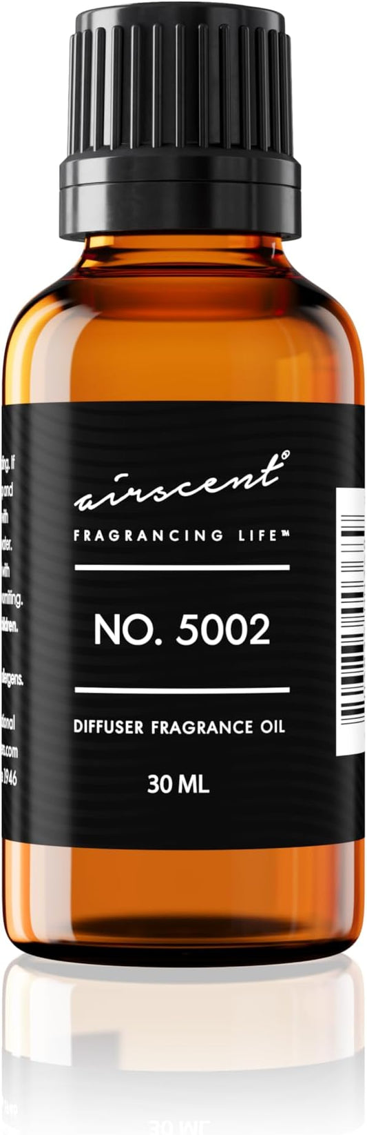 AirScent Creed-Aventus-Inspired Diffuser Oil - No. 5002 Perfume Dupe - Premium Fragrance Oil Blend for Ultrasonic and Waterless Diffusers and Crafting - 30 ml, 1 fl oz Glass Bottle with Dropper