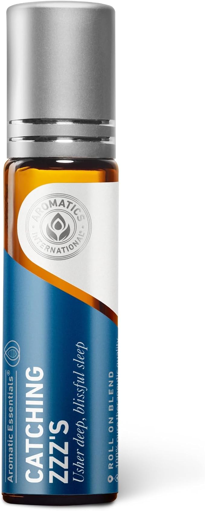 Aromatics International Catching Zzz's Essential Oil Blend Roll On, 10ml | Aromatherapy Oil for Everyday Wellness