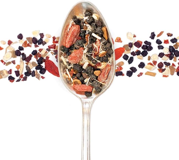 Birds & Bees Teas - Elderberry Tea - Family Immunity Tea is a blend of Organic Herbs! Makes A Delicious Sambucus Elderberry Syrup - 30 Servings, 5.5 oz