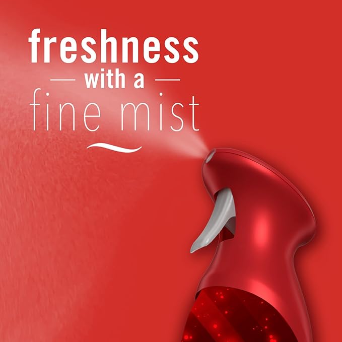 Febreze Air Effects Odor-Fighting Air Freshener Apple Cider, Cranberry Tart, Heavy Duty Crisp Clean, 8.8 oz. Aerosol Can, Pack of 3