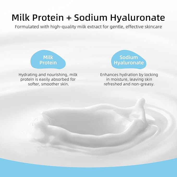 Goat Milk Facial Mask for Women,Hydrating Face Mask Sheet Home SPA,Moisturizing Face Sheet Mask for Dry,Oily,Sensitive Skin 25ml（5Pack）