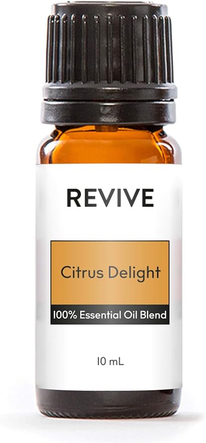 Citrus Delight Essential Oil Blend by Revive Essential Oils - 100% Pure Therapeutic Grade, for Diffuser, Humidifier, Massage, Aromatherapy, Skin & Hair Care
