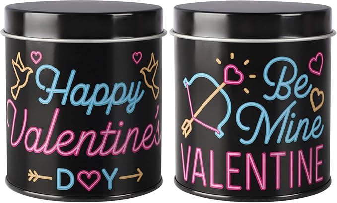 2Pack Valentine's Day Scented Candle Gift Set, Aromatherapy Candles for Home, 9oz Lavender Long Burning Soy Candles for Women,Men, Anniversary Present