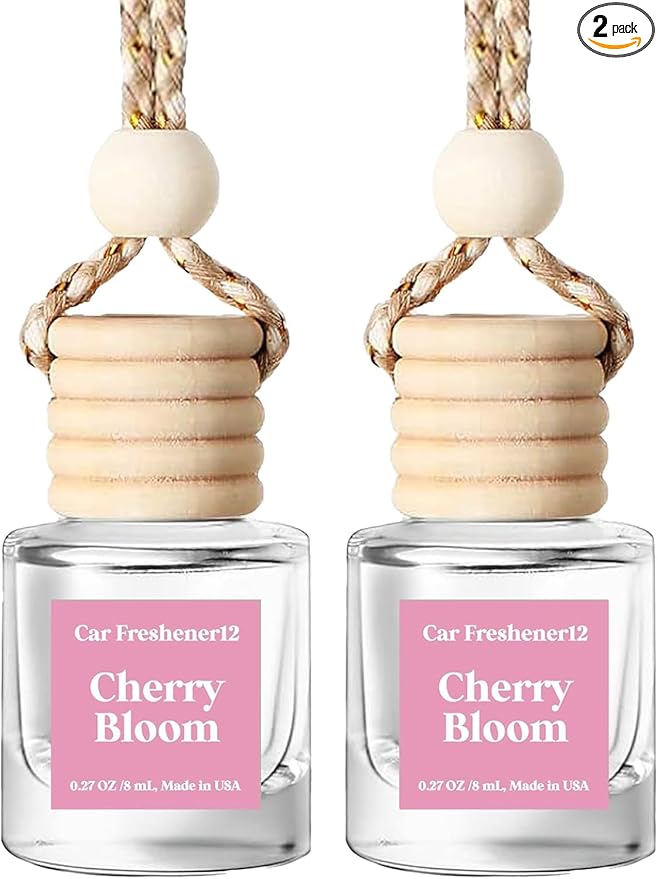 Car Air Freshener Hanging 2 Pack, Air Freshener Diffuser for Cars, Air Fresheners Diffuser oil For Car,Car Air Freshener For Women