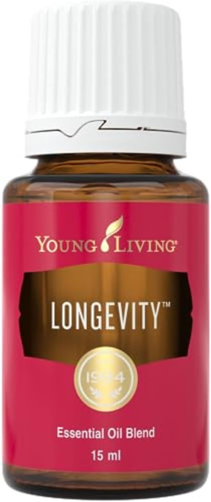 Longevity Essential Oil 15ml by Young Living - Support a Healthy Immune System and Overall Wellness - Has an invigorating and Clean-Smelling Aroma When Diffused