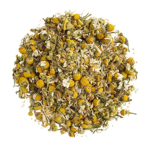 Organic Positively Tea Company, Chamomile, Herbal Tea, Loose Leaf, 4 Ounce