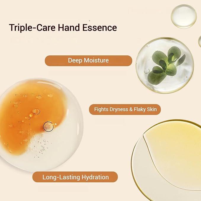 Dear Irean Fragrance Moist Hand Cream for Dry Cracked Hands with Multiple Hydrating Extracts and Long Time Lasting Moisturizing, Available In All Seasons, 1.18 Oz Tube (AIX'VACATION)