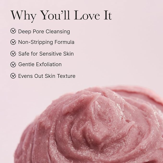 Fresh Rosehip Rice Mochi Cleanser