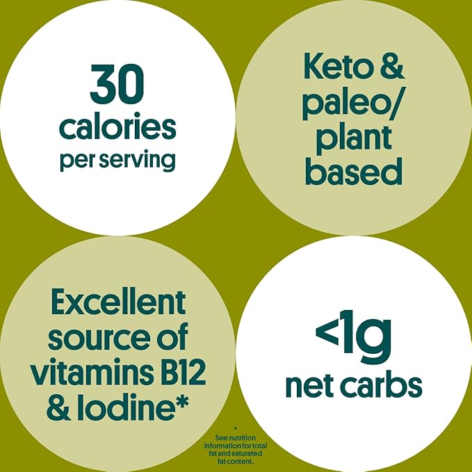 Gimme Seaweed Organic Premium Roasted Seaweed Snacks, Extra Virgin Olive Oil, 20 Count, Keto, Vegan, Gluten-Free, Great Source of Omega3s and Iodine, Healthy On-The-Go Snack for Kids and Adults