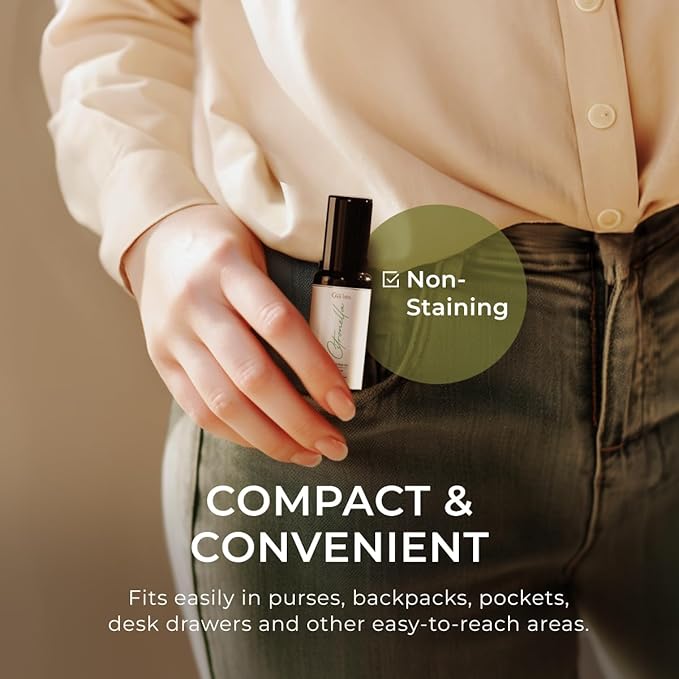 Gya Labs Citronella Essential Oil Roll On - 0.34 Fl Oz - Travel Size Roller for Camping, Skin, Aromatherapy Relief, Convenience