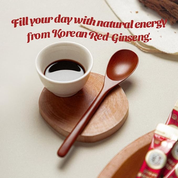 6-Year Korean Red Ginseng Extract Shot, HACCP Certified, Caffeine Free, Formulated with 12+ Traditional Korean Herbal Ingredients -Parent (10sticks, Alldaygoodtime)