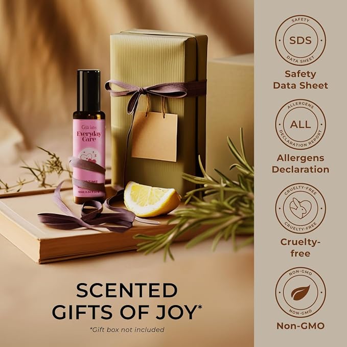 Gya Labs Bedtime Essential Oil Roll On - 0.34 Fl Oz - Travel Size Roller for Camping, Skin, Aromatherapy Relief, Convenience