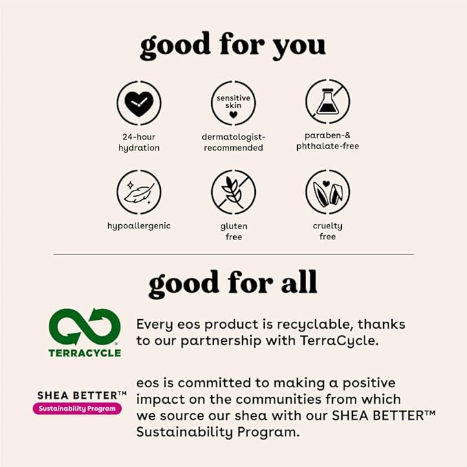 eos 24H Moisture Super Balm - Raspberry Kiwi Splash, Day or Night Lip Treatment, Made for Sensitive Skin, Lip Balms & Moisturizers, 0.35 fl oz