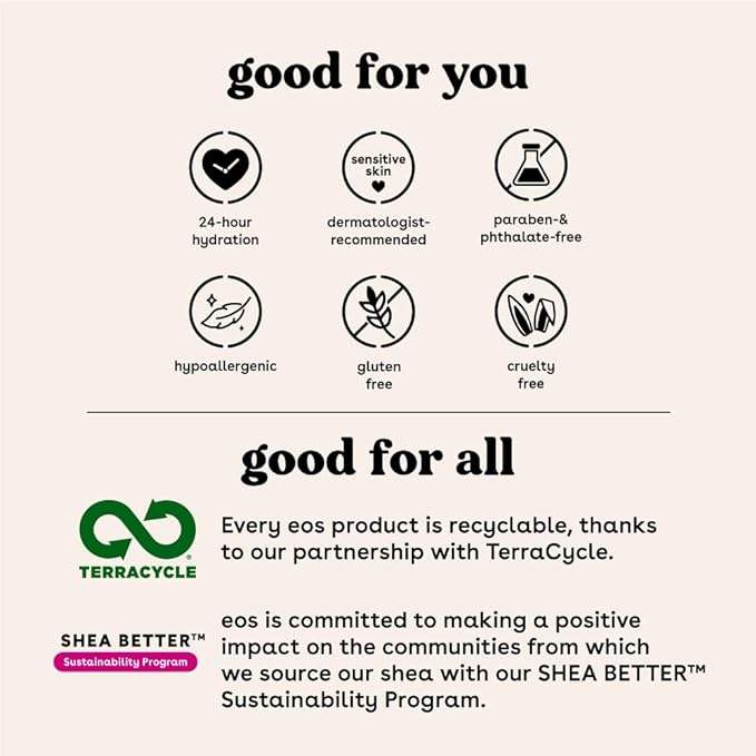 eos 24H Moisture Super Balm Minis- Crème de la Crème, Limited-Edition Lip Mask, Variety Pack, 0.169 fl oz, 3-Pack