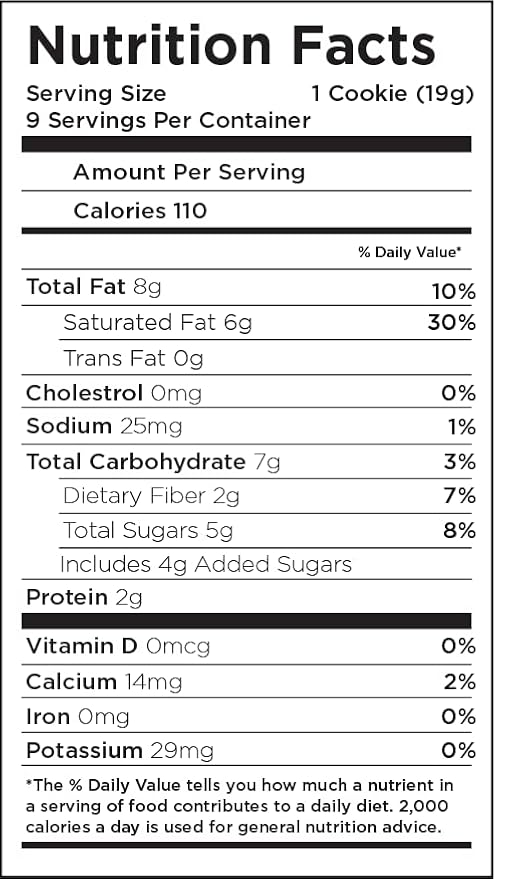 Emmy's Organics, Coconut Cookies - Peanut Butter, 6 oz (Pack of 2) | Gluten-Free Organic Cookies, Vegan, Paleo-Friendly