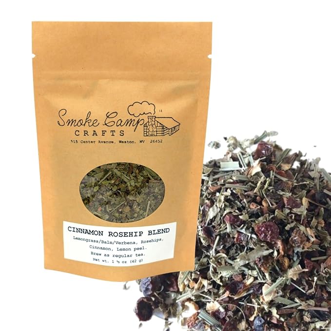 Smoke Camp Crafts Herbal Tea Blend - Cinnamon Rosehip Tea, 1 1/2 oz (42 g)