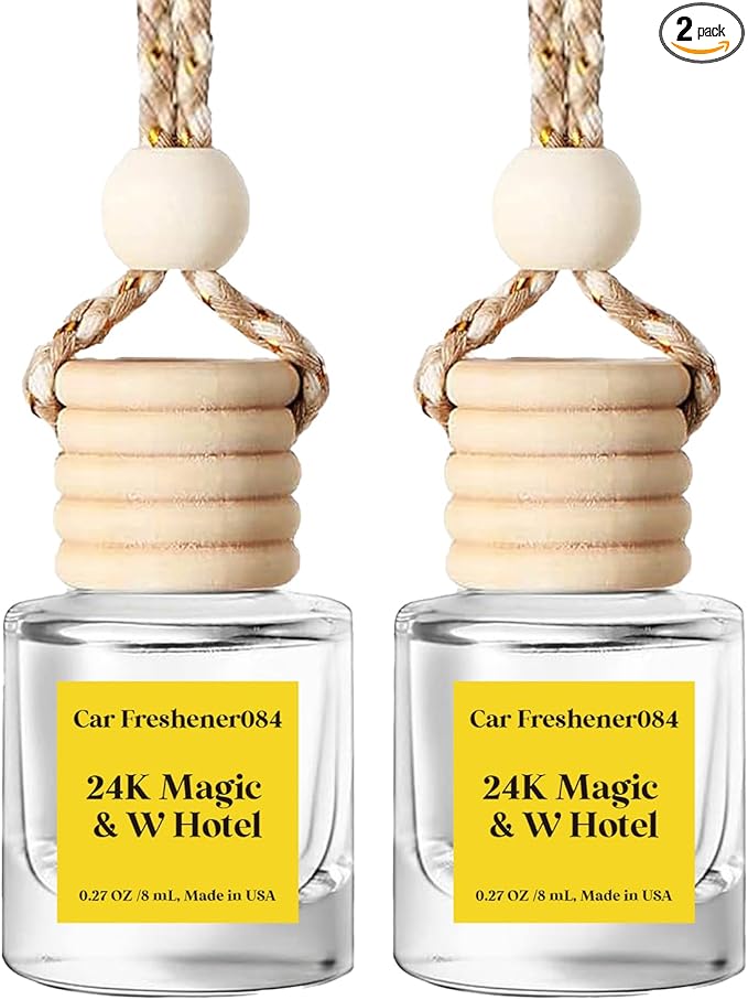 Car Air Freshener Hanging,Long Lasting Car Air Fresheners, Car Fresheners for Women, Cute Air Diffuser for Car, Made in USA(2 Pack)