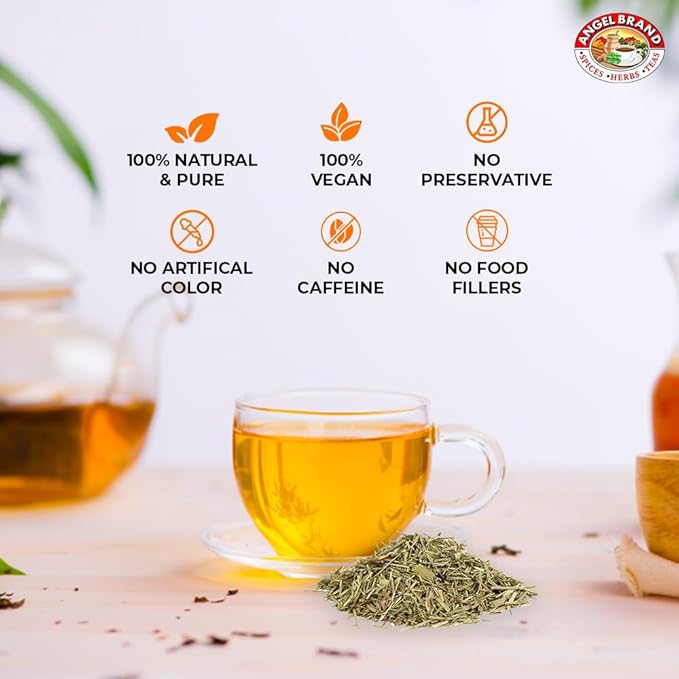 Angel Brand Lemongrass Tea Bags, 20 Bags – Lemon Grass Tea with Ginger, Rose Hips, & Cloves - lemongrass tea bags Famous in Jamaican culture with Balanced Flavor, Rich Nutrients & Health Benefits