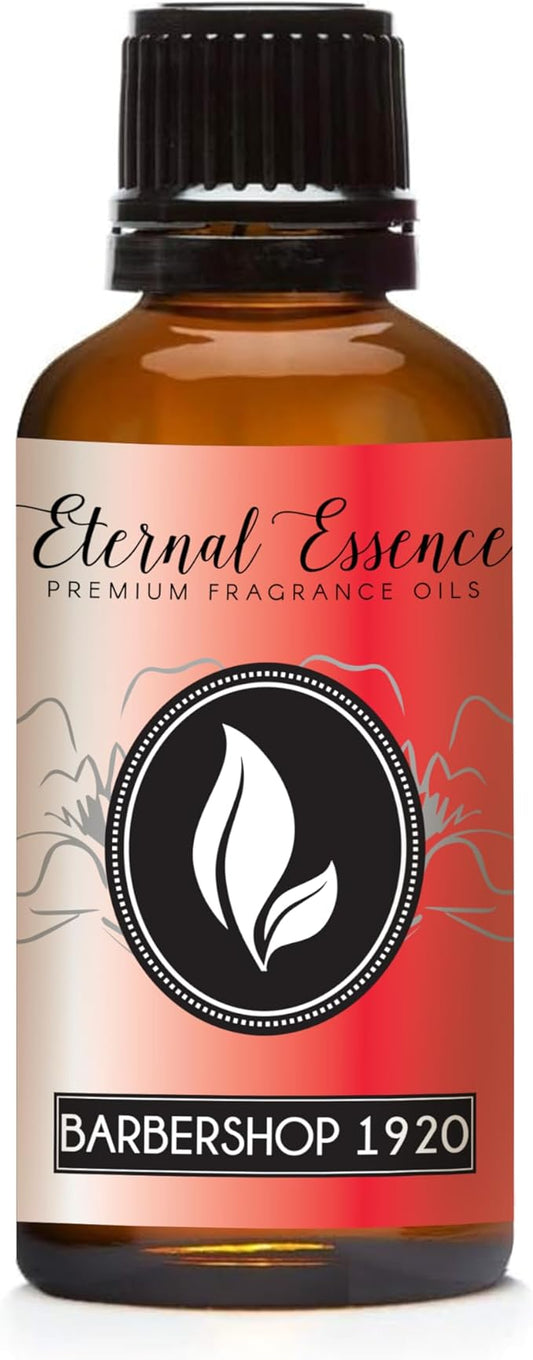 Eternal Essence Oils Barbershop 1920 - Premium Fragrance Oil for Candle, Soap Making, Aromatherapy, Diffusers, Home Care, & Humidifiers - 30ML