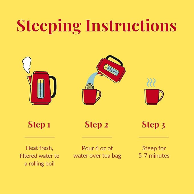 The Republic of Tea Hot Apple Cider Seasonal Herbal Tea, 36 Tea Bag Refill