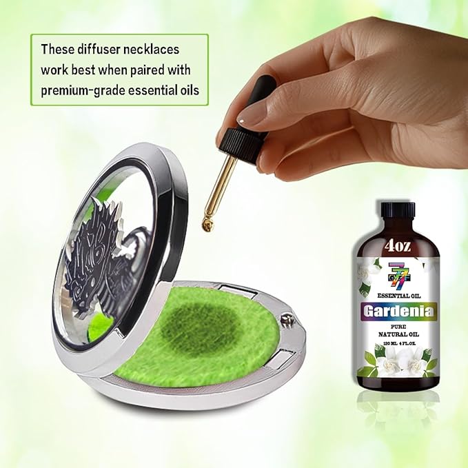 Dinosaur Aromatherapy Essential Oil Diffuser Necklace,Aromatherapy Diffuser Stainless Steel Pendant,for Men and Women,Portable,Suitable for Yoga,Meditation,Travel,Stress Relief Gift(Silver 30mm)