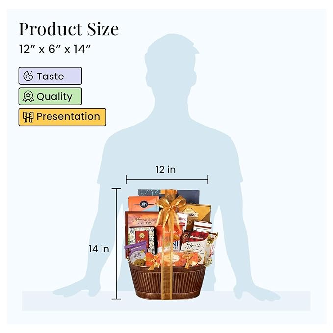 Broadway Basketeers Sympathy Gift Basket, Kosher Condolences Food Baskets for Delivery, Perfect Care Package Box or Assorted Snacks for Bereavement, Loss, Funeral, or Shiva